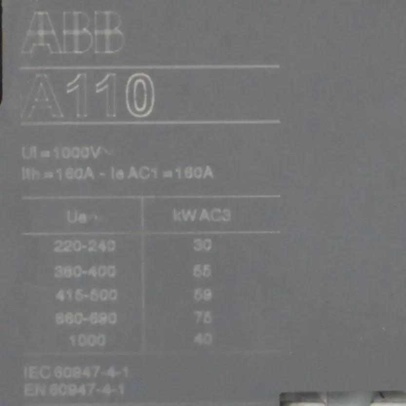 ABB A110 30 Contactor-Contactor-Used Industrial Parts