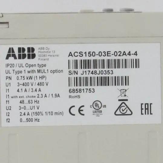 ABB ACS150-03E-02A4-4 Frequency Converter-Frequency Converter-Used Industrial Parts
