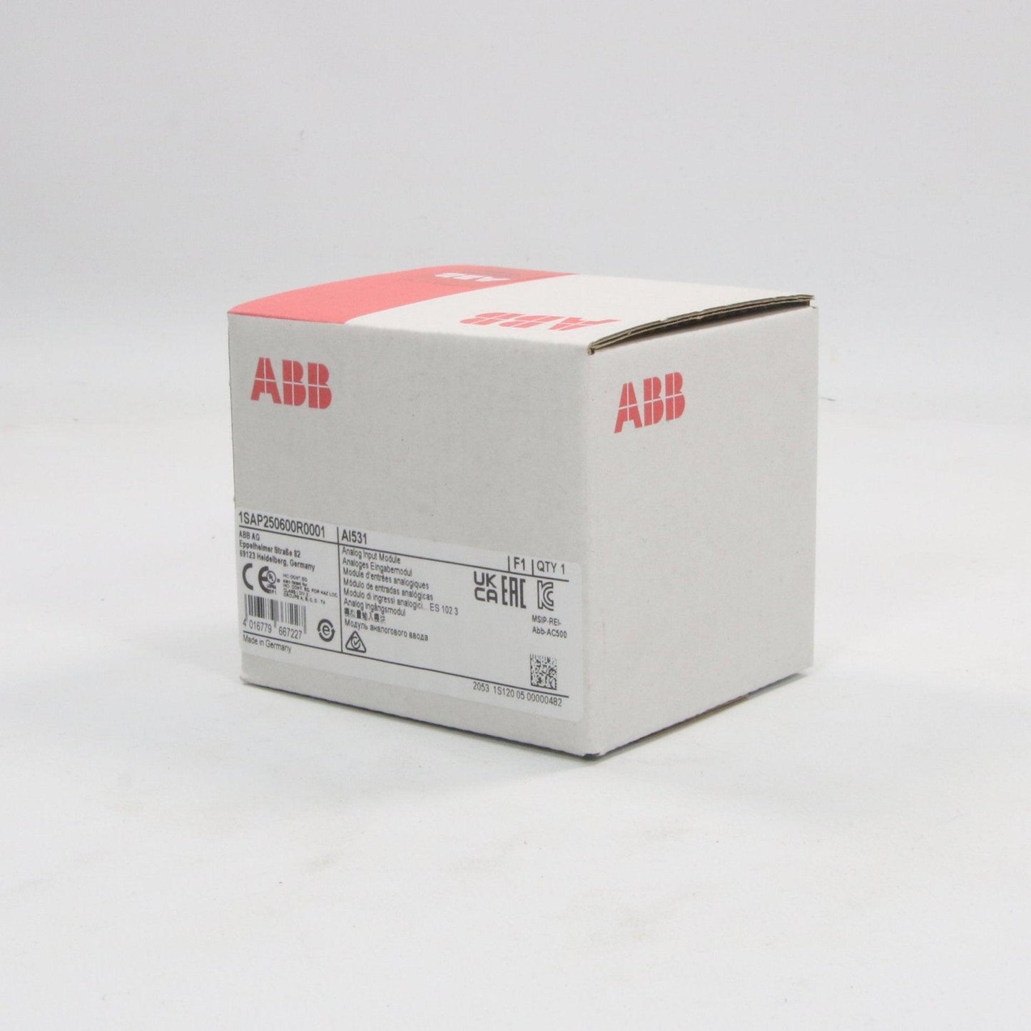 ABB AI531 Analog Input Module-Analog Input Module-Used Industrial Parts