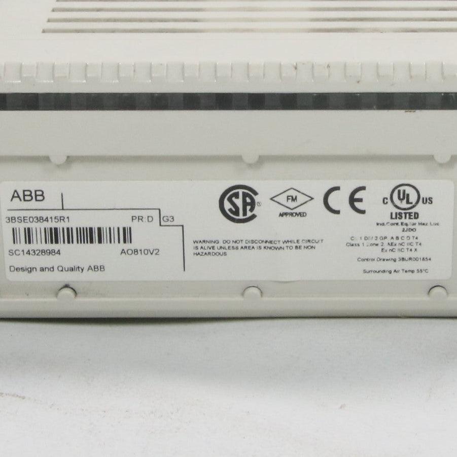 ABB AO810V2 Analog Output Module-Analog Output Module-Used Industrial Parts