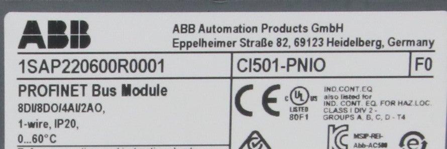ABB CI501 Profinet Bus Module-Profinet Bus Module-Used Industrial Parts