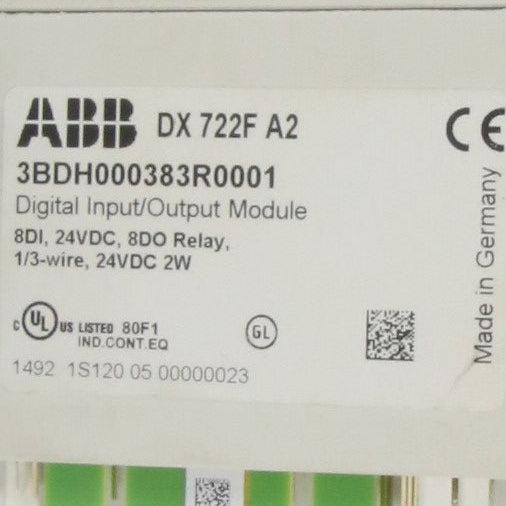 ABB DX 722F A2 Digital Input/Output Module-Digital Input/Output Module-Used Industrial Parts