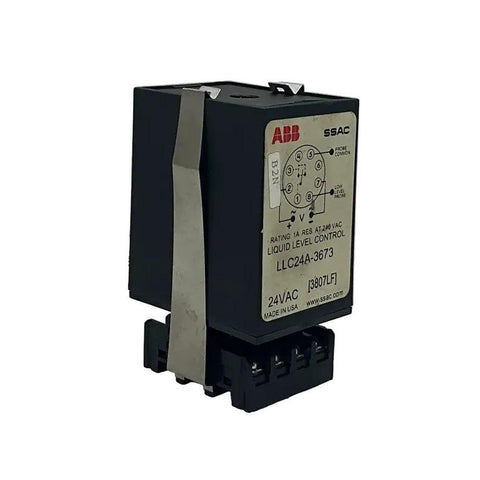 ABB LLC24A-3673 Liquid Level Control Relay - 380LF-Liquid Level Control Relay-01-AB-02-12-06-6152430524565-Used Industrial Parts