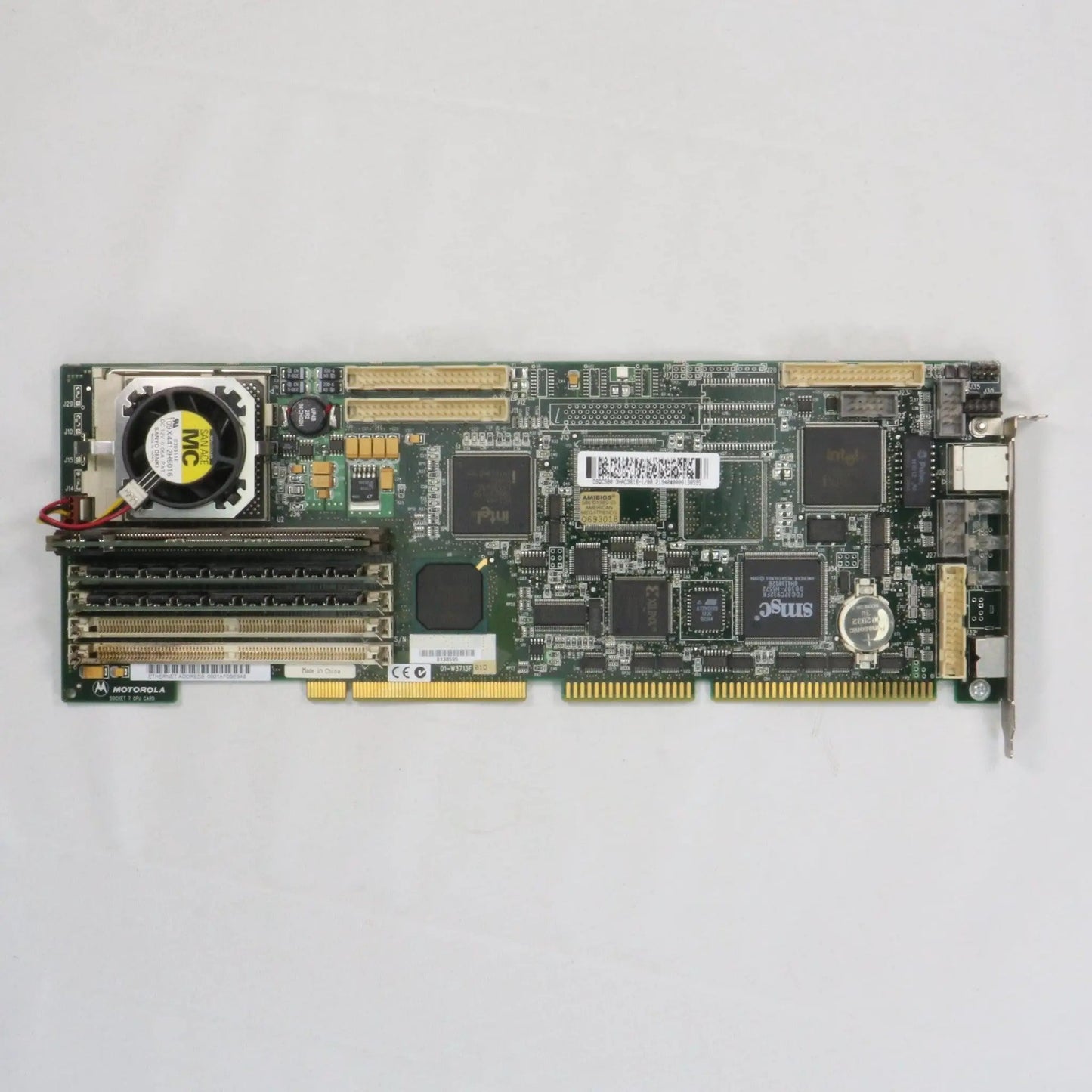 ABB Motorola Socket 7 CPU Card 01-W3713F-CPU Card-Used Industrial Parts