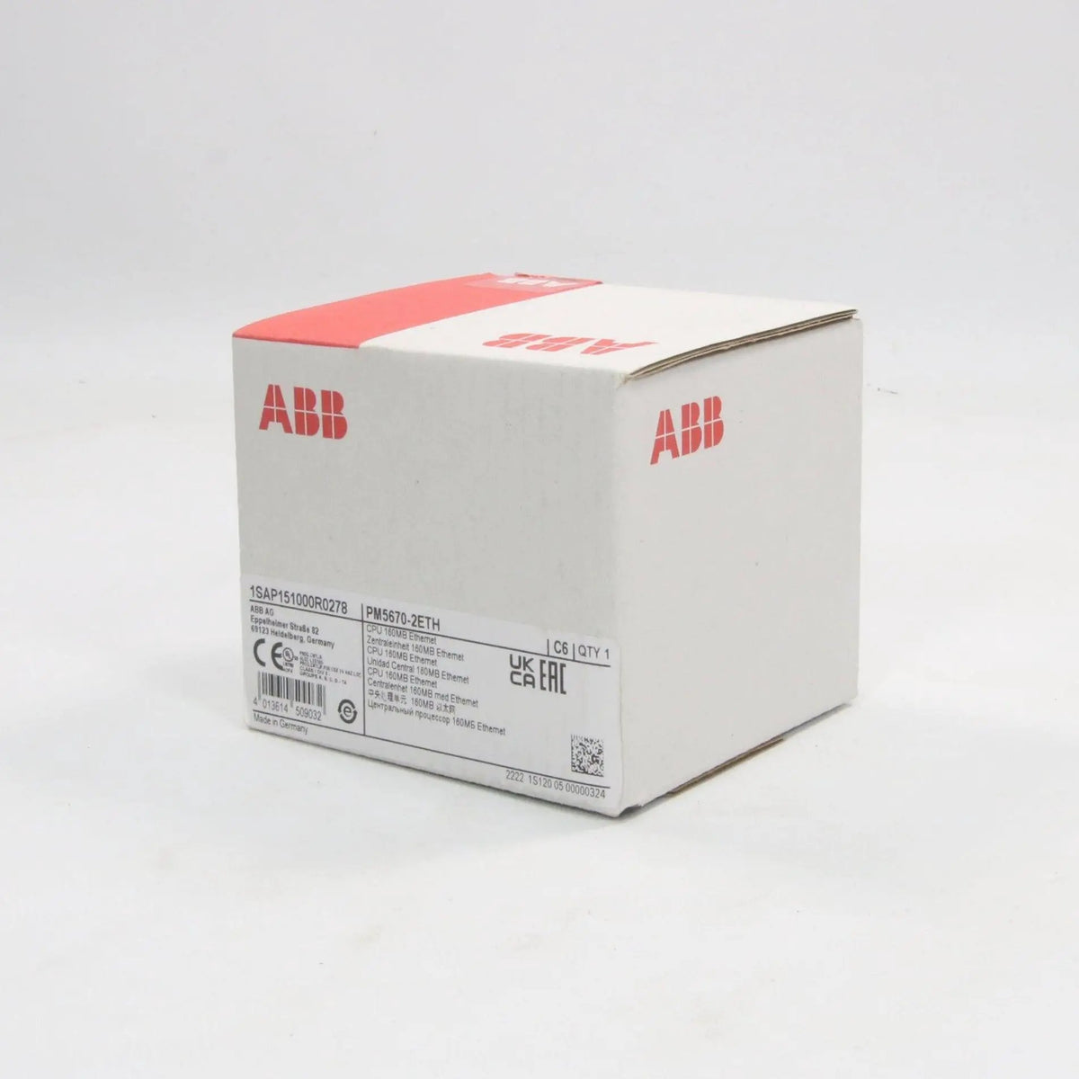 ABB PM5670-2ETH Programmable Logic Controller-Programmable Logic Controller-CB-02-04-02-6152426432492-Used Industrial Parts
