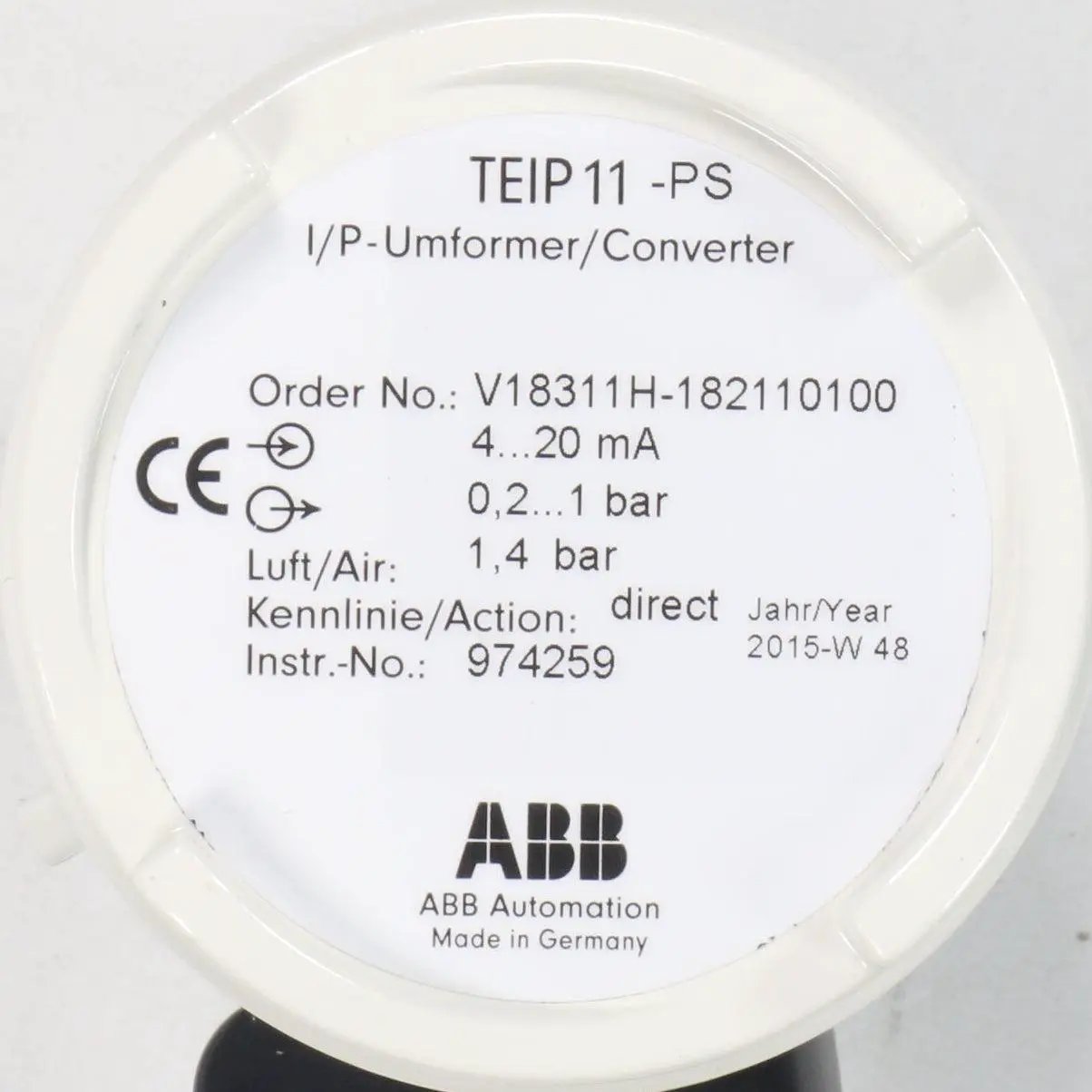 ABB TEIP11-PS Signal Converter-Signal Converter-Used Industrial Parts