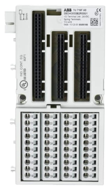 ABB TU 716F I/O Terminal Unit-I/O Terminal Unit-AE-01-07-05-6152428479433-Used Industrial Parts