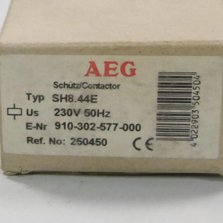 AEG SH8.44E Auxiliary Contactor-Auxiliary Contactor-Used Industrial Parts