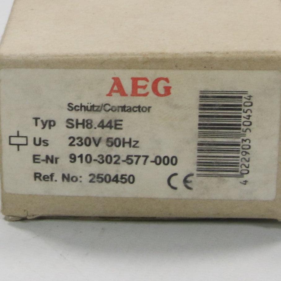AEG SH8.44E Auxiliary Contactor-Auxiliary Contactor-Used Industrial Parts
