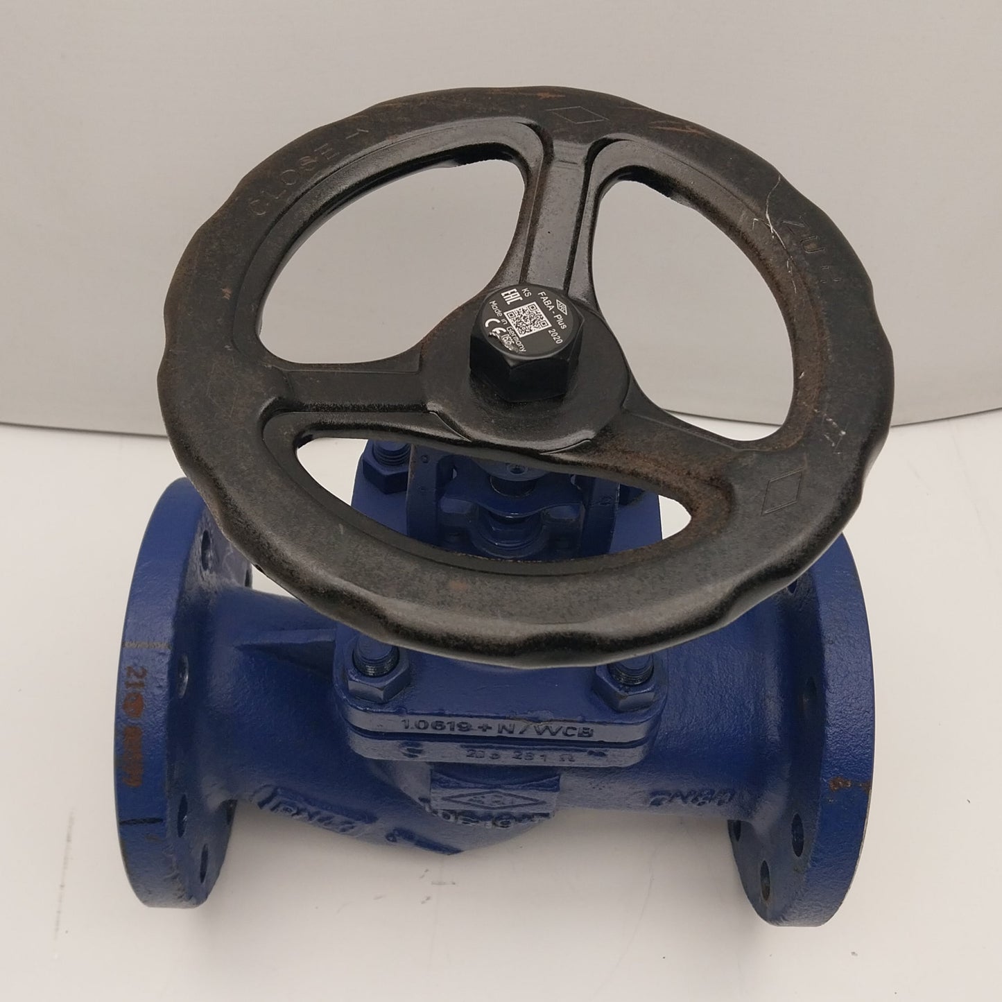 ARI-Faba Plus 10204 Globe Valve DN80-Globe Valve-Used Industrial Parts