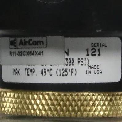 AirCom Pneumatic R11-02CX64X41 Pressure Regulator-Pressure Regulator-Used Industrial Parts