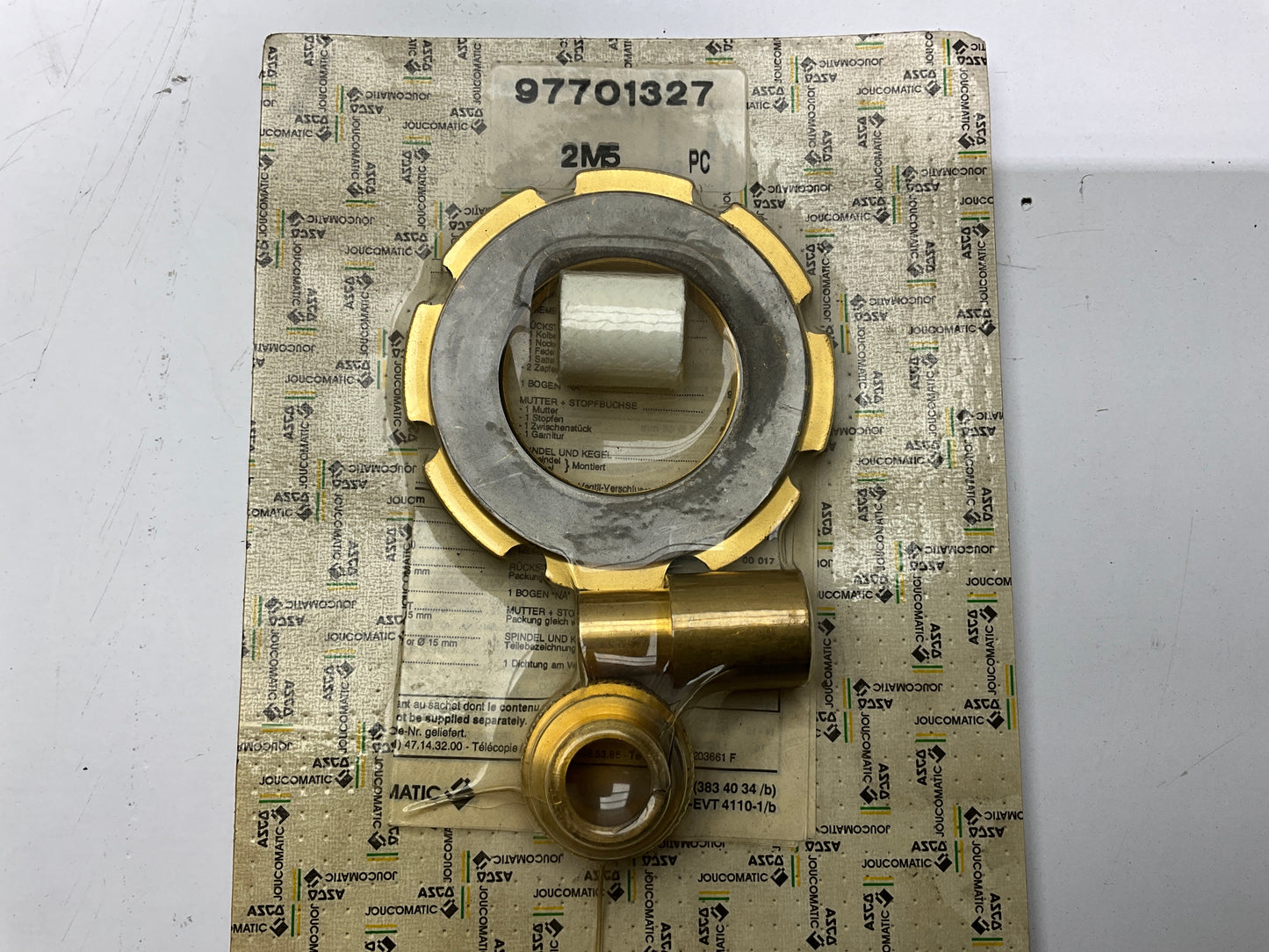 Asco Joucomatic 97701327 Valve Repair Kit-Valve Repair Kit-Used Industrial Parts