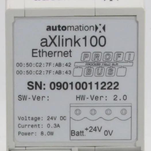 AutomationX aXlink100 Ethernet Link-Ethernet Xlink Converter-Used Industrial Parts