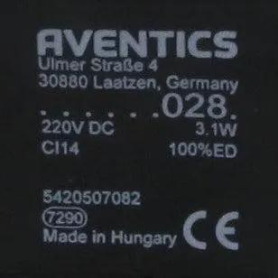 Aventics 220V DC Solenoid Coil CI14-Solenoid Coil-Used Industrial Parts