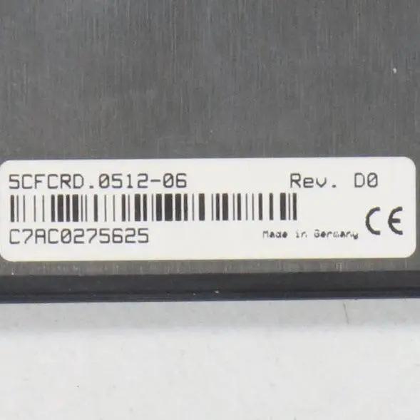 B&R Automation 512MB Industrial Compact Flash Card - 5CFCRD.0512-06-Industrial Compact Flash Card-Used Industrial Parts