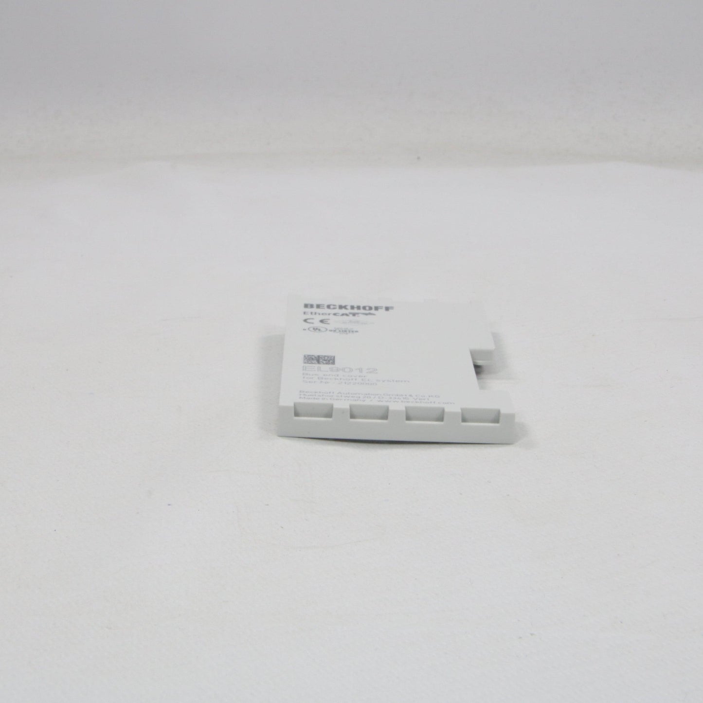 Beckhoff EL9012 Bus End Cover-Bus End Cover-Used Industrial Parts