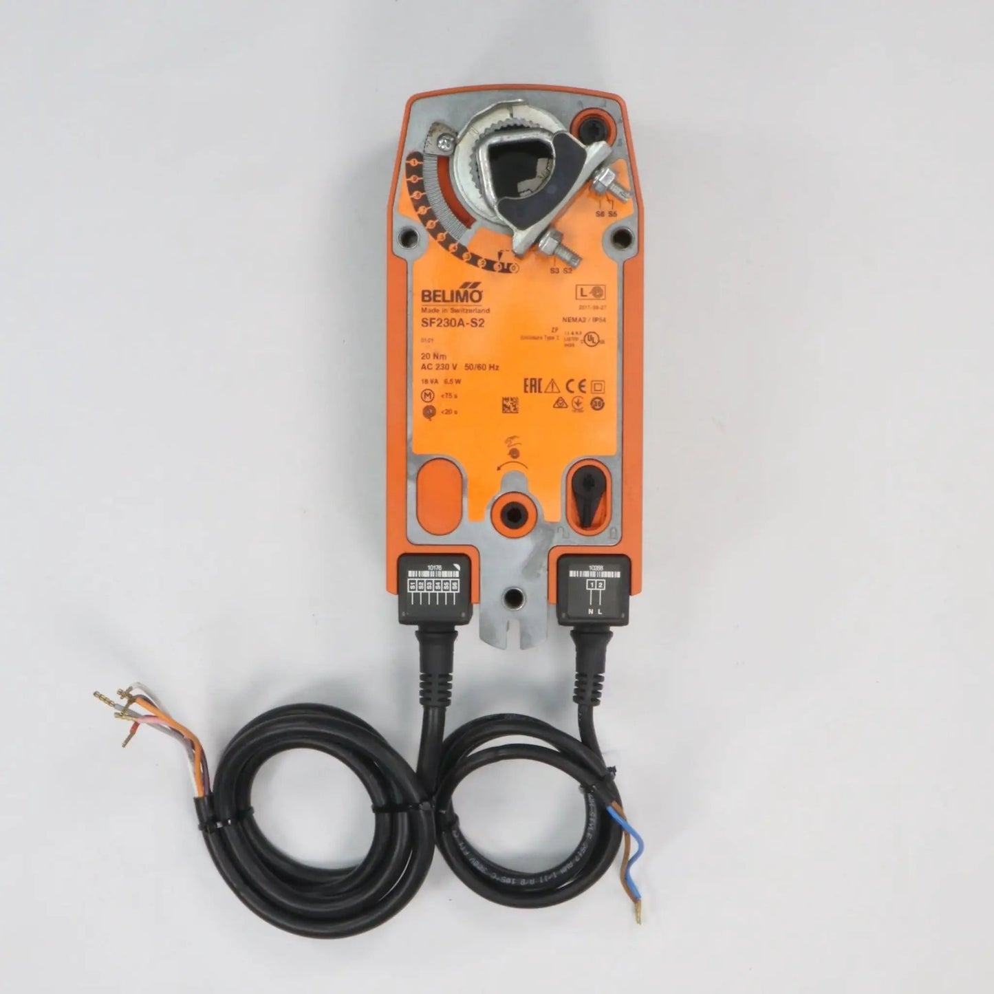 Belimo SF230A-S2 Spring Return Actuator-Spring Return Actuator-Used Industrial Parts