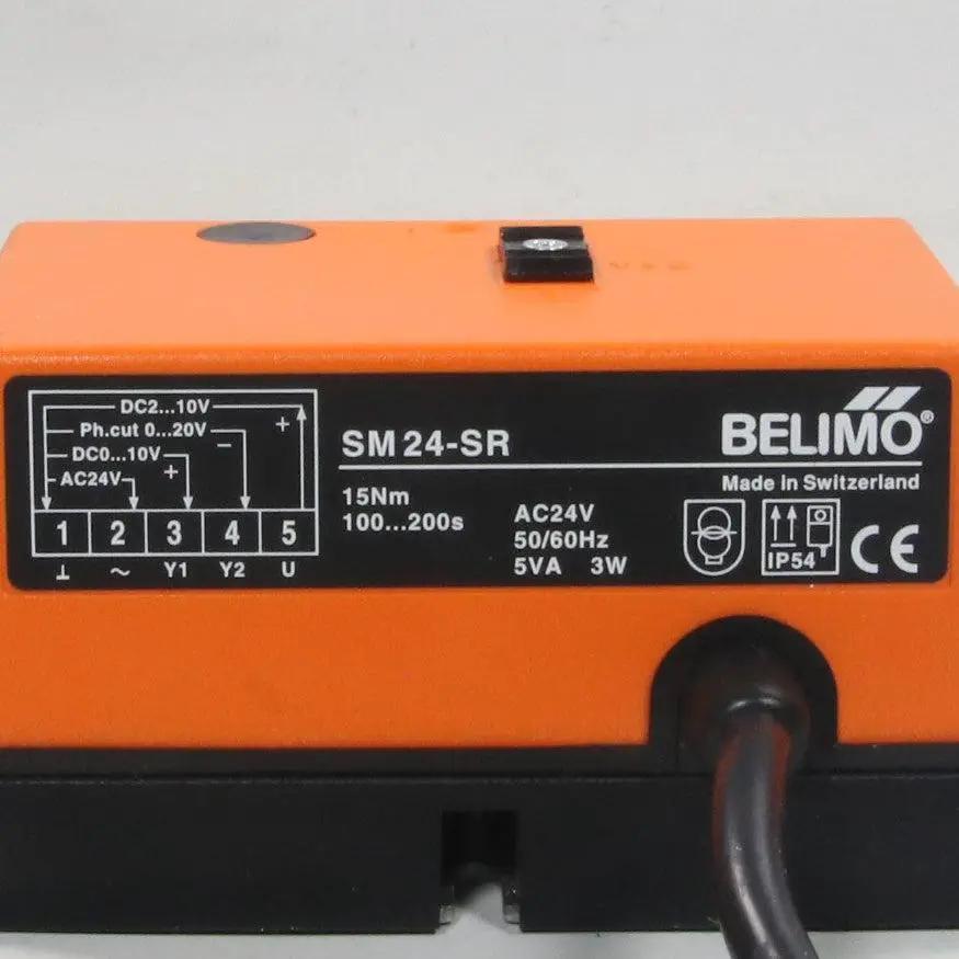 Belimo SM24-SR Spring Return Damper Actuator-Spring Return Damper Actuator-Used Industrial Parts