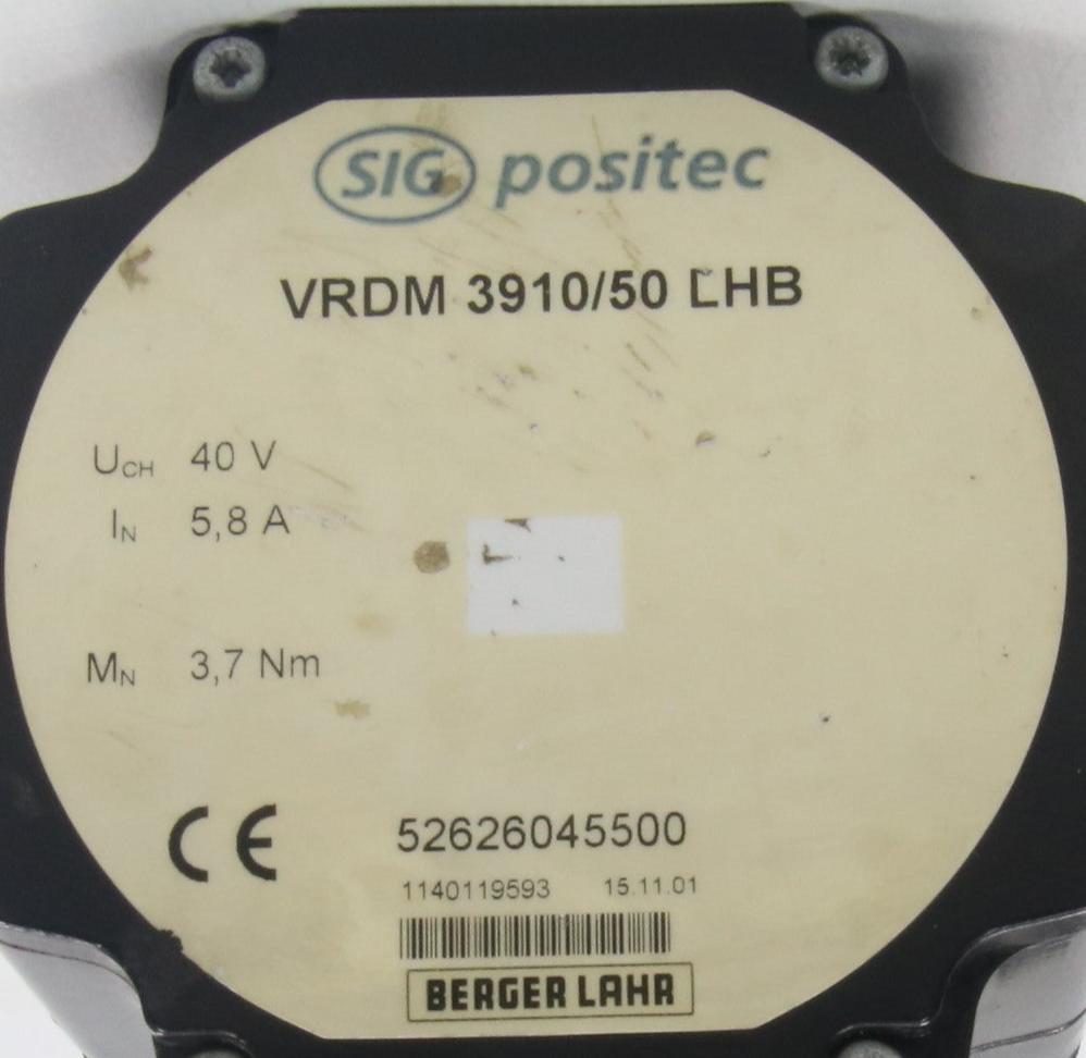 Berger Lahr SIG Positec Stepper Motor-Stepper Motor-Used Industrial Parts