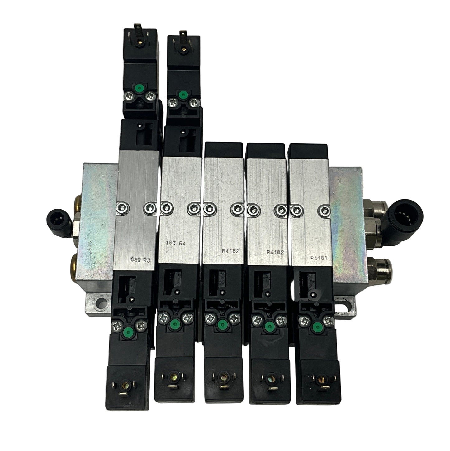 Bosch Aventics 1 825 503 891 Pneumatic Manifold & Solenoid Valves-Pneumatic Valve Manifold & Solenoid Valves-Used Industrial Parts