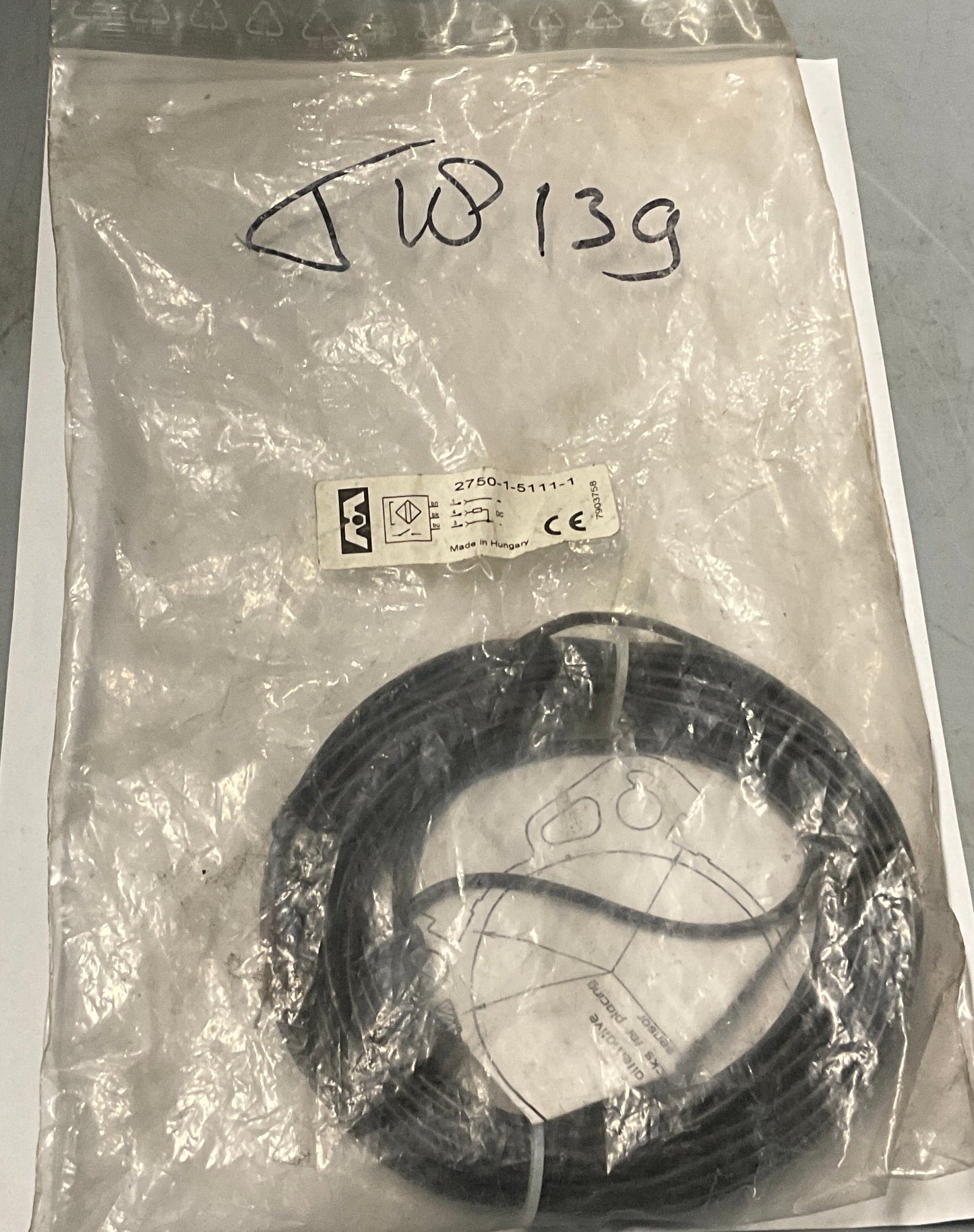 Bosch Rexroth Mecman 2750-1-5111-1 Proximity Sensor-Proximity Sensor-Used Industrial Parts