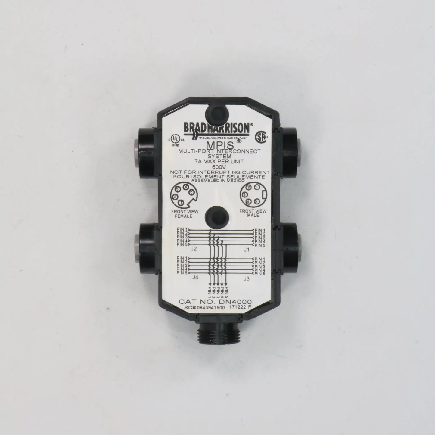 Brad Harrison DN4000 Multiport Interconnect System-Interconnector-Used Industrial Parts