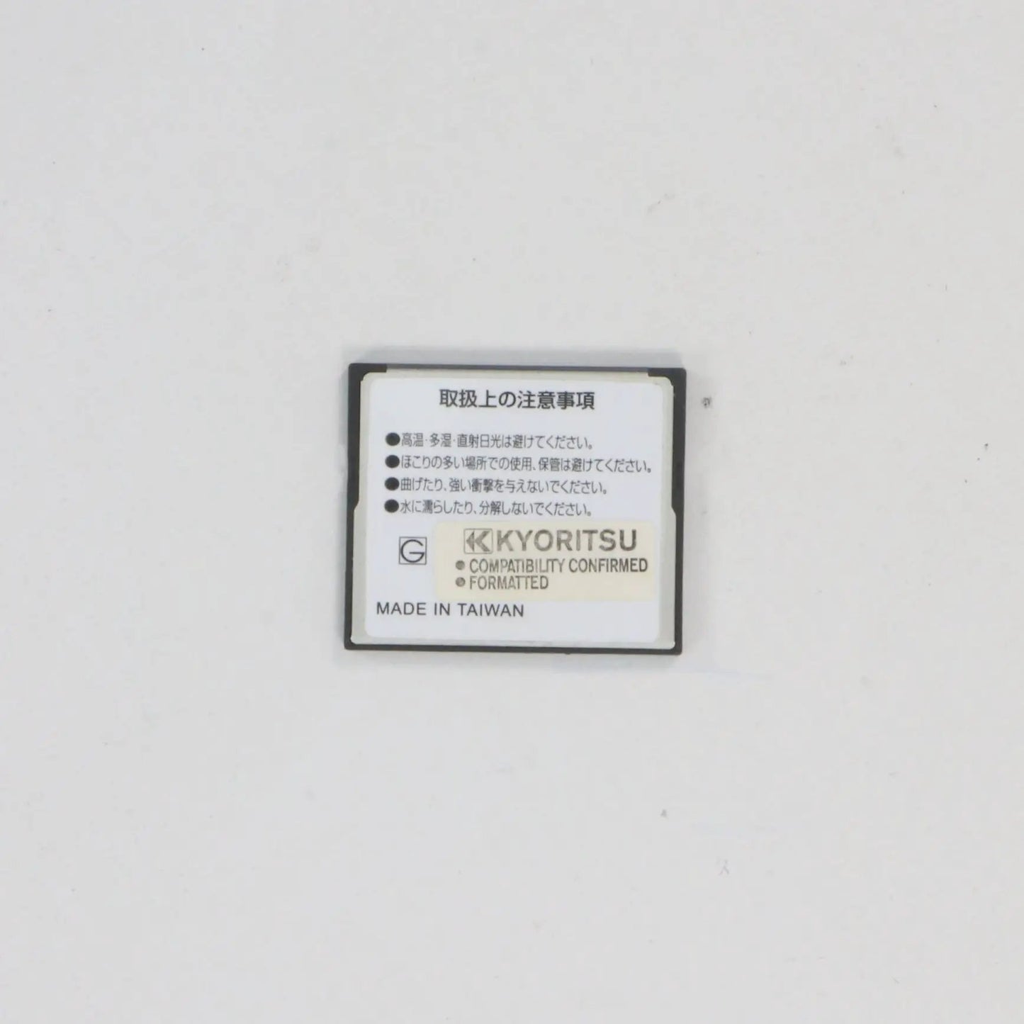Buffalo 128MB Compact Flash Card-Compact Flash Card-Used Industrial Parts