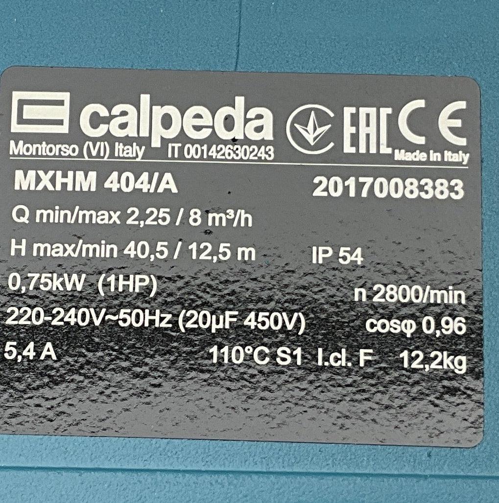 Calpeda MXHM 404/A Horizontal Multistage Close Coupled Pump-Horizontal Multistage Close Coupled Pump-Used Industrial Parts