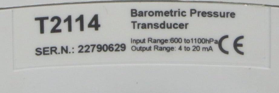 Comet T2114 Barometric Pressure Transducer-Barometric Pressure Transducer-Used Industrial Parts