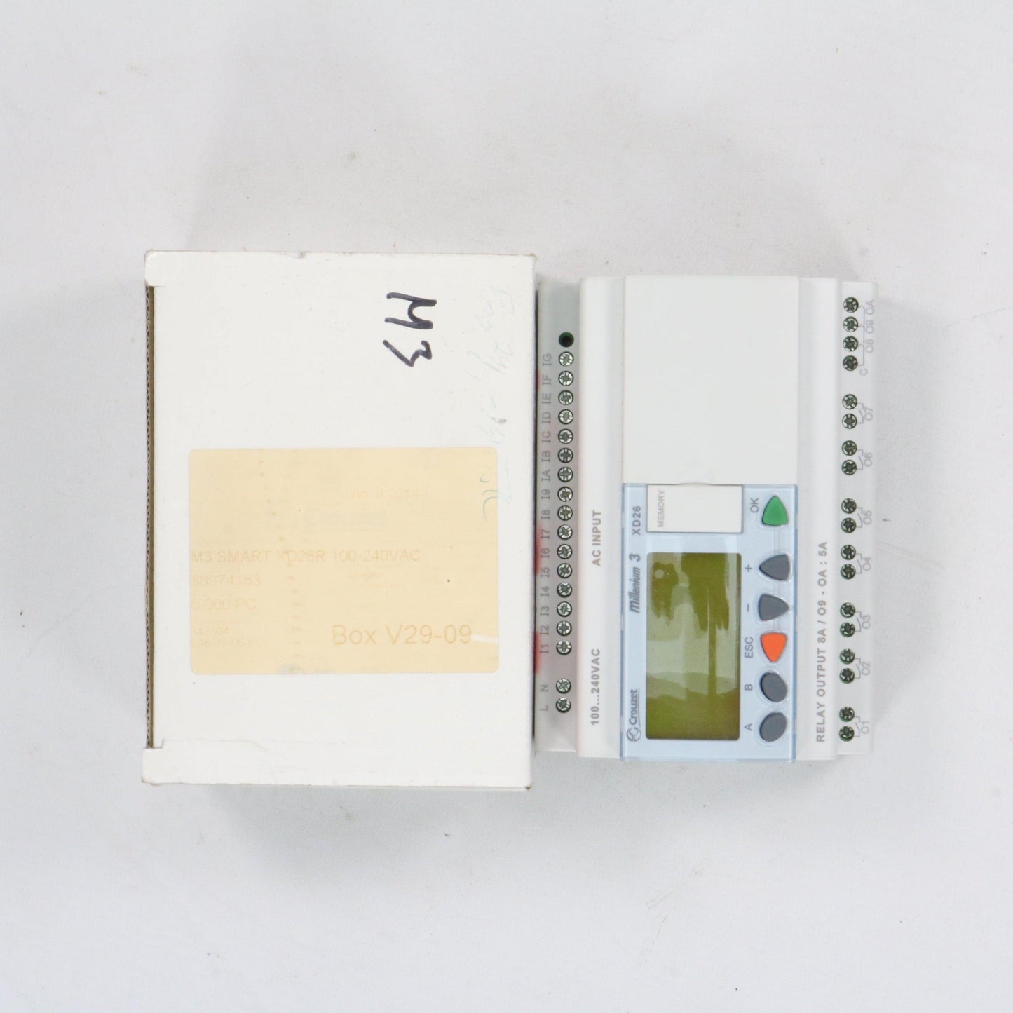 Crouzet Millenium 3 XD26 PLC Logic Module 88970163-PLC Logic Module-Used Industrial Parts