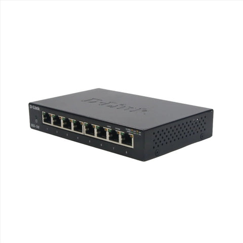 D-Link DGS-108 Unmanaged Network Switch-Unmanaged Ethernet Switch-Used Industrial Parts