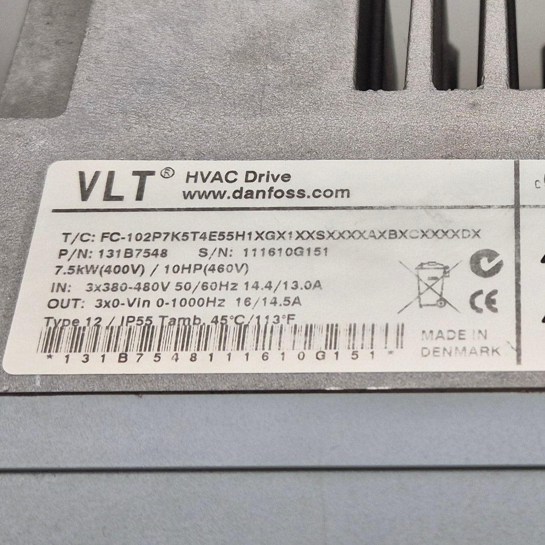 Danfoss 131B7548 VLT HVAC Drive Frequency Converter-Frequency Converter-Used Industrial Parts
