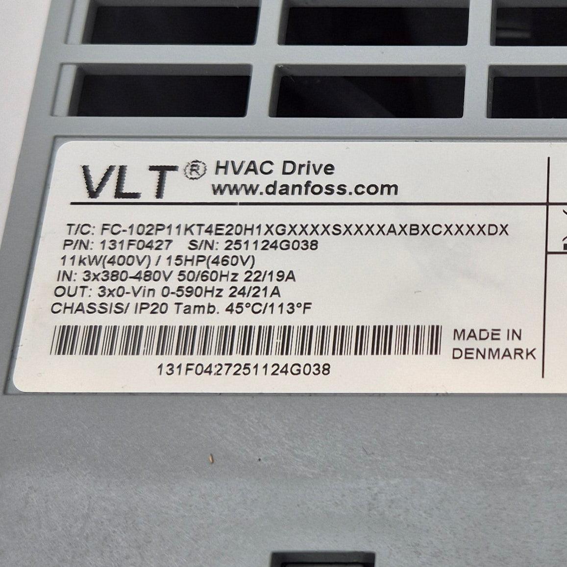 Danfoss 131F0427 VLT HVAC Drive FC-102 Frequency Converter-Frequency Converter-Used Industrial Parts