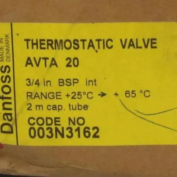 Danfoss AVTA 20 Thermostatic Water Valve-Thermostatic Water Valve-Used Industrial Parts