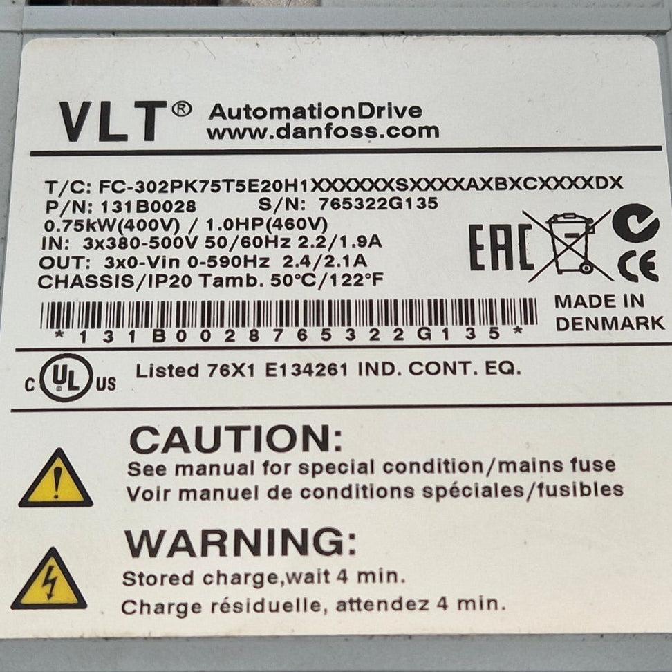 Danfoss VLT Automation Drive - 131B0028 Frequency Converter-Frequency Converter-Used Industrial Parts