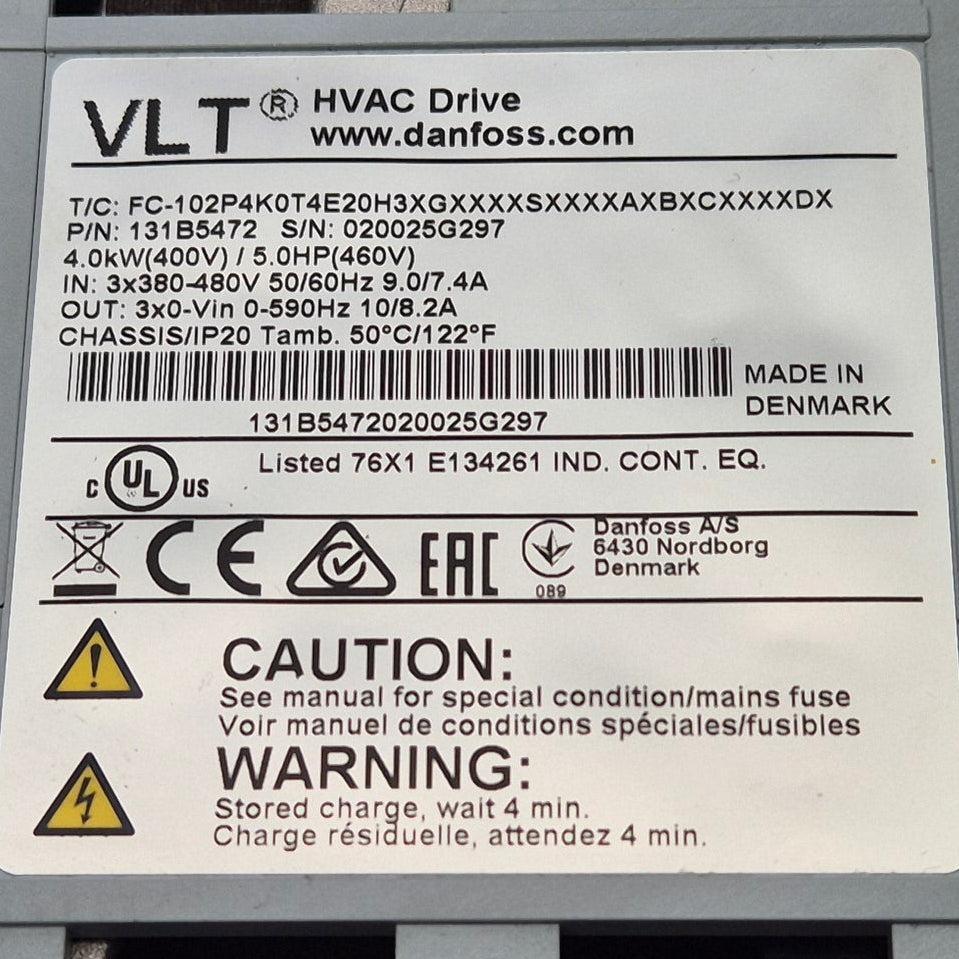 Danfoss VLT HVAC Drive - 131B5472 Frequency Converter-Frequency Converter-Used Industrial Parts