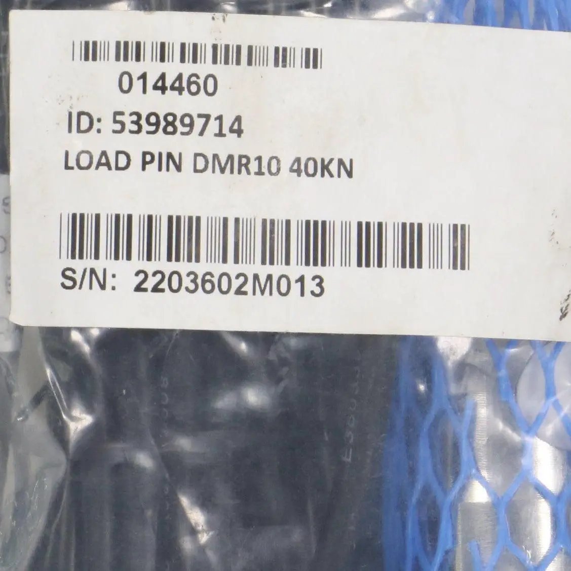 Demag DMR10 40KN Load Pin-Load Pin-Used Industrial Parts