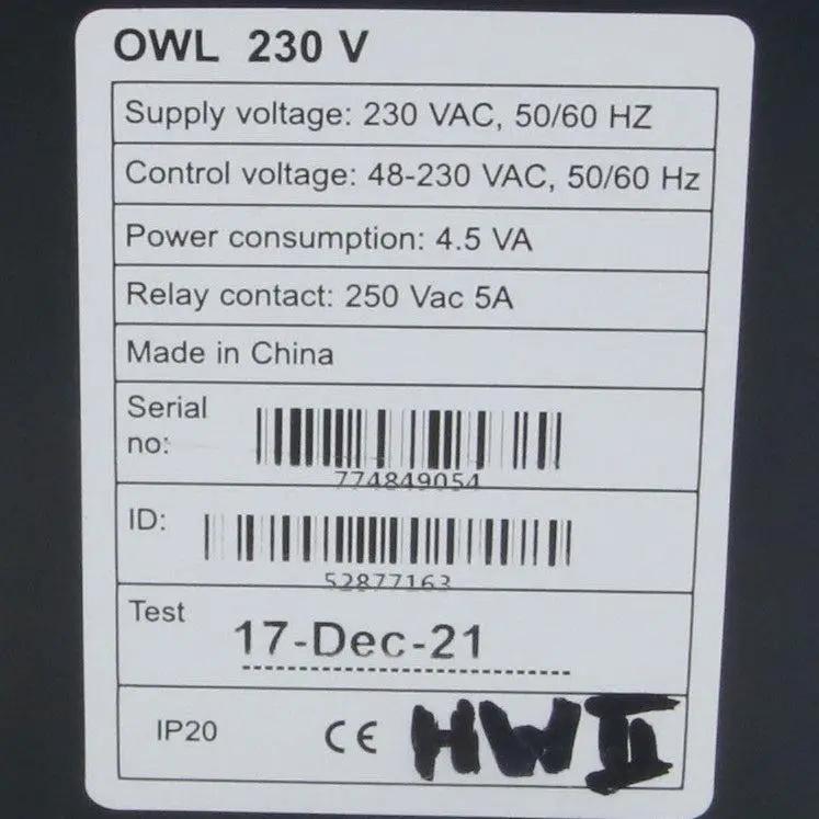 Demag OWL 230 V Condition Monitoring Unit-Condition Monitoring Unit-Used Industrial Parts