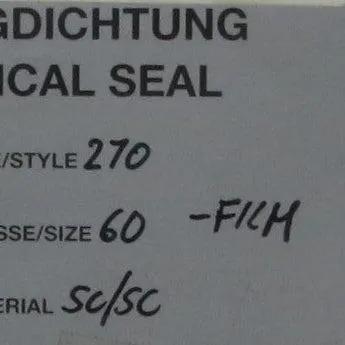 Depac 270-60 / 2 3/8" Mechanical Seal-Mechanical Seal-Used Industrial Parts