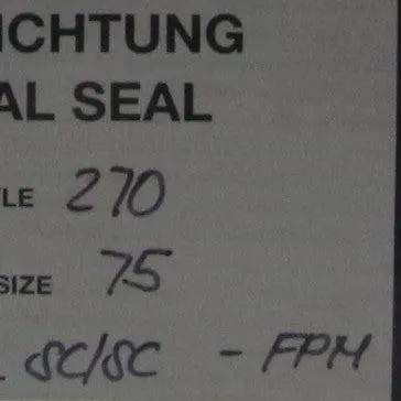 Depac 270-75 - 3" Mechanical Seal-Mechanical Seal-Used Industrial Parts
