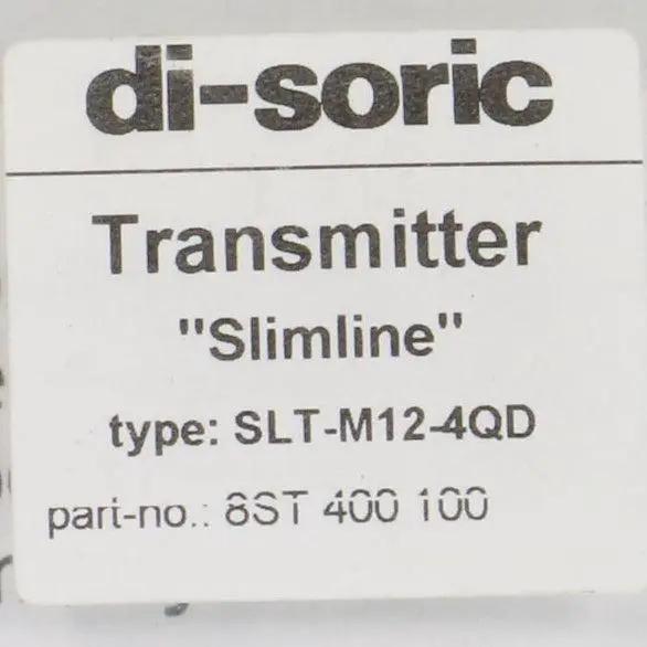 Di-soric SLT-M12-4QD Compact Light Barrier Transmitter-Compact Light Barrier Transmitter-Used Industrial Parts