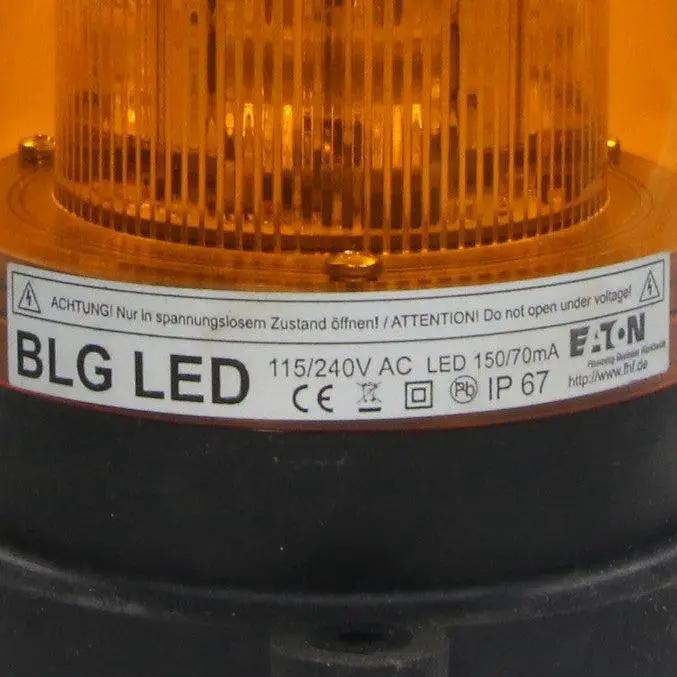 Eaton/FHF 22150703 BLG LED Amber Signal Light-BLG LED Amber Signal Light-Used Industrial Parts