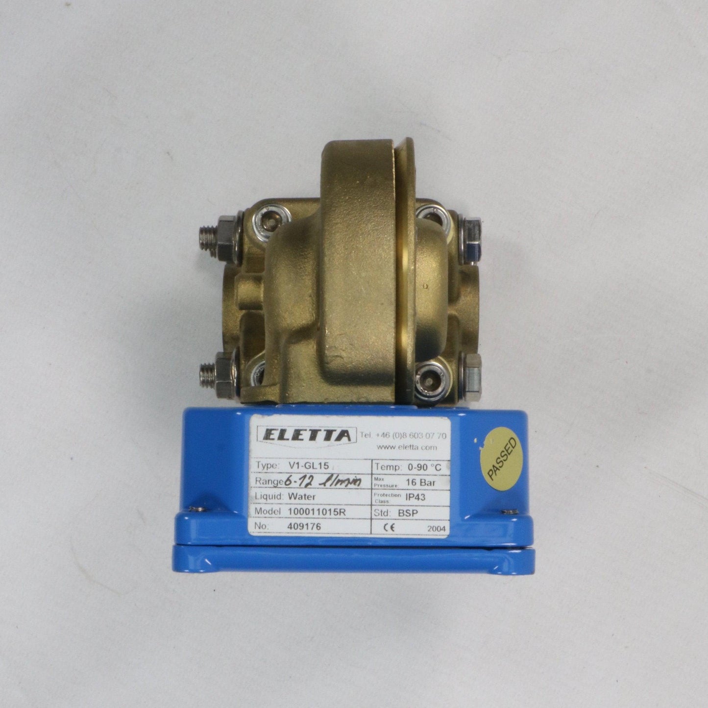 Eletta Flow Monitor V1-GL15-Flow Monitor-Used Industrial Parts