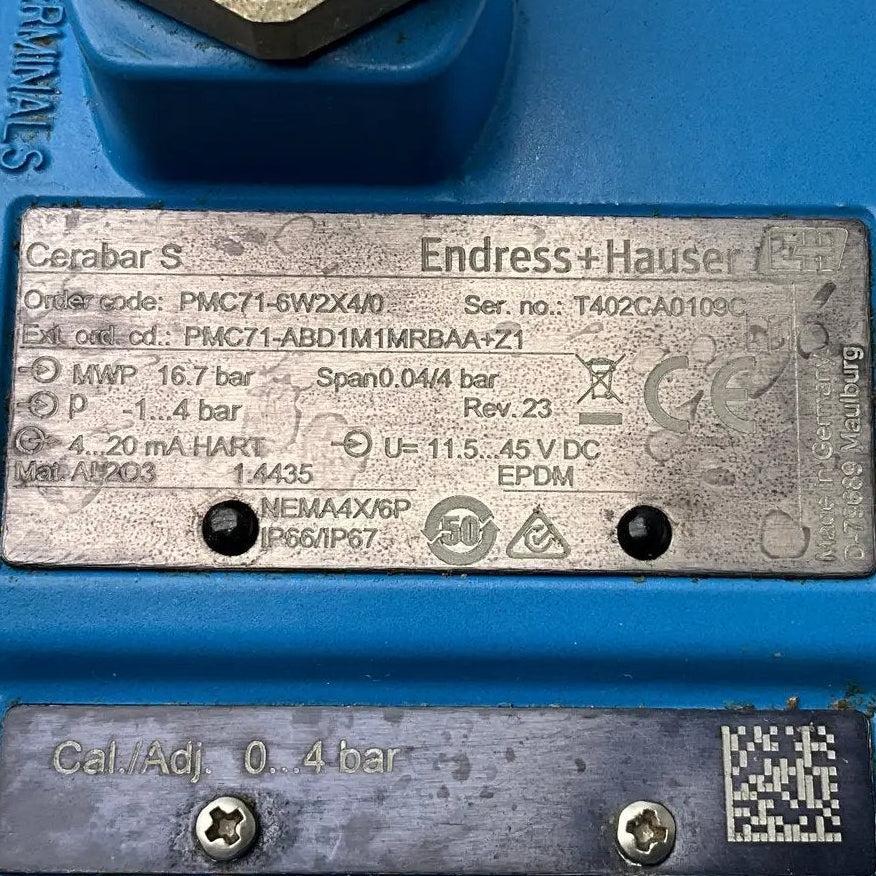 Endress+Hauser Cerabar S PMC71 Digital Pressure Transmitter-Digital Pressure Transmitter-Used Industrial Parts