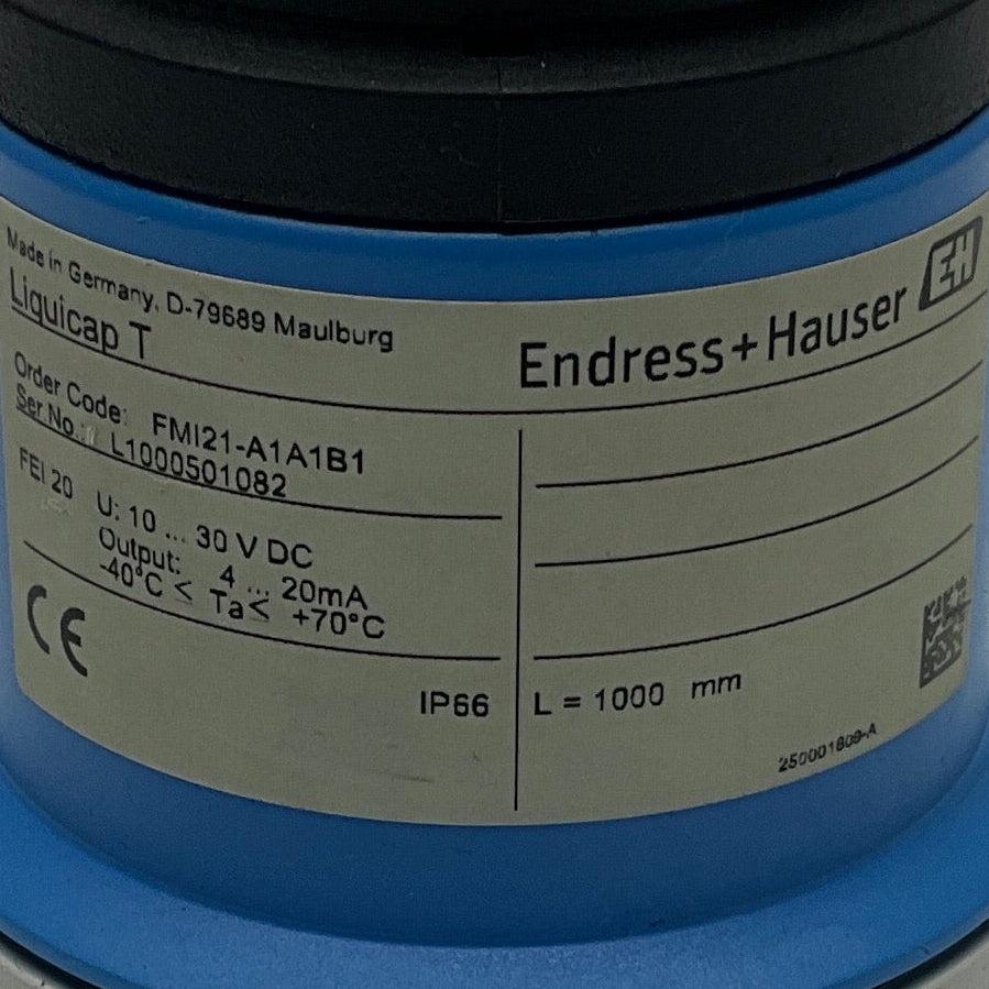Endress+Hauser Liquicap T FMI21-A1A1B1 Capacitance Level Transmitter-Capacitance Level Transmitter-Used Industrial Parts