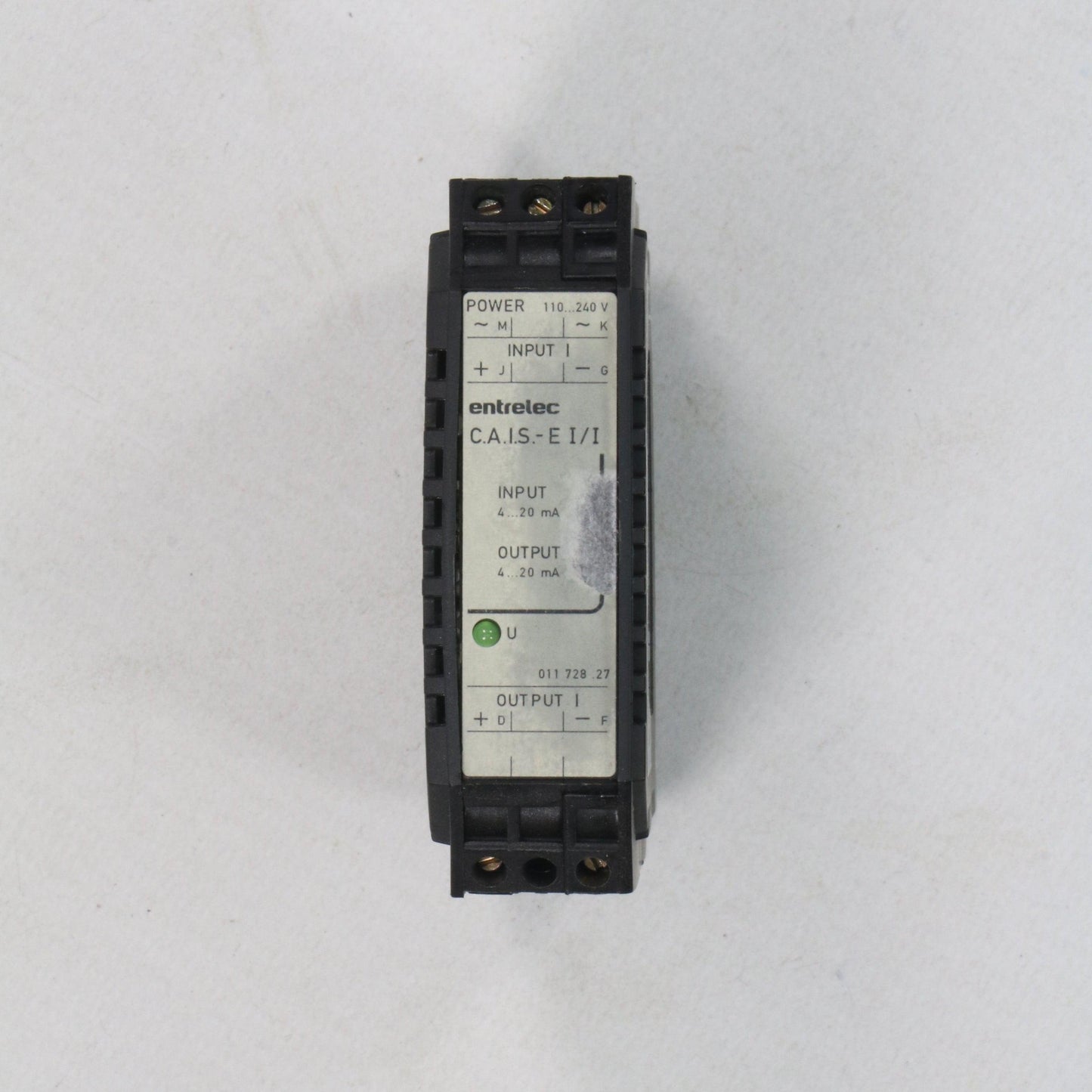 Entrelec C.A.I.S.-EI/I Signal Converter-Signal Converter-Used Industrial Parts