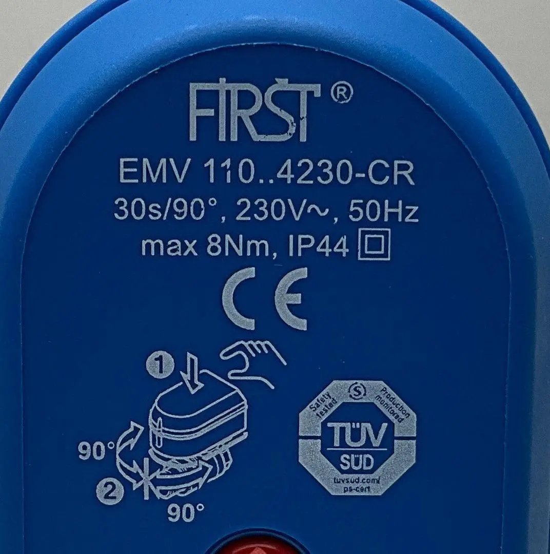 First EMV 110..4230-CR Electric Actuator-Electric Actuator-Used Industrial Parts