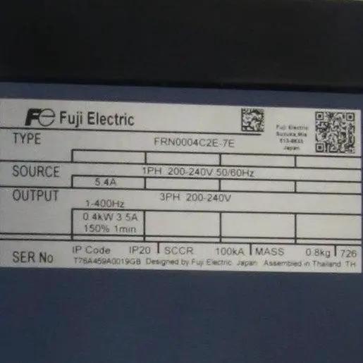 Fuji Electric Frenic Mini Variable Frequency Drive - FRN0004C2E-7E-Variable Frequency Drive-Used Industrial Parts