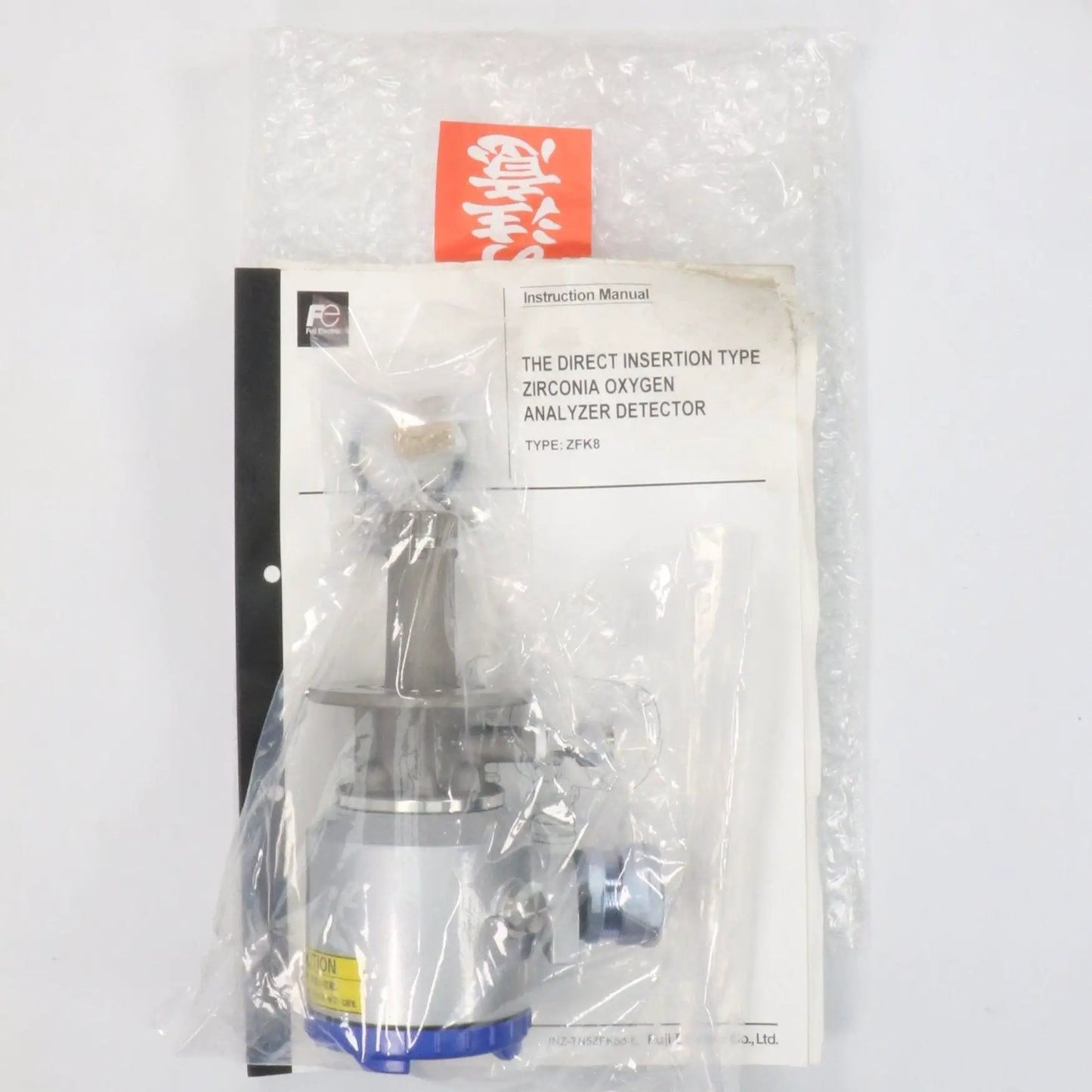 Fuji Electric ZFK8 Zirconia Oxygen Analyser Detector-Oxygen Analyser Detector-Used Industrial Parts