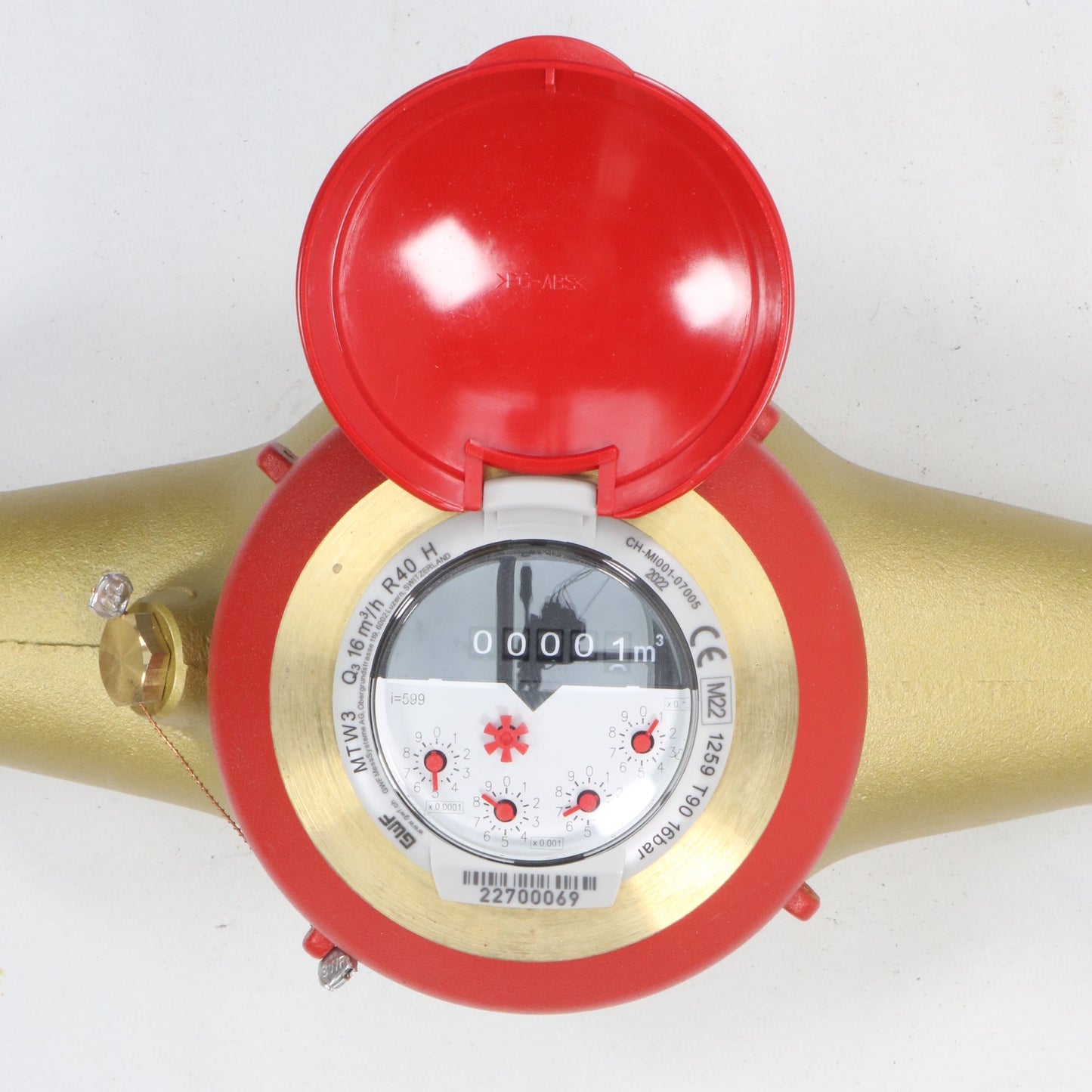 GWF MTW3 Multijet Water Meter-Multijet Water Meter-Used Industrial Parts